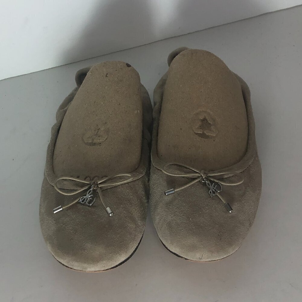 SAM EDELMAN Felicia Flats Women's Size 7.5 Tan Bow Leather Shoes A4085LP255 - Picture 11 of 14